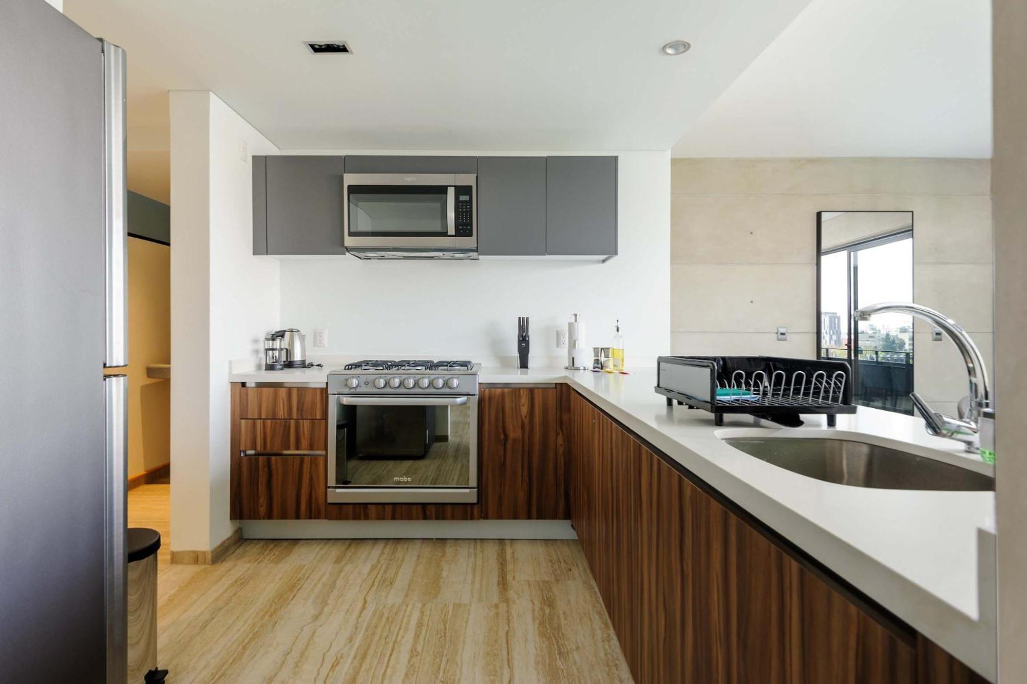 Inviting 2br Penthouse With Terrace In Cuauhtemoc Apartment *